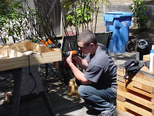 Nick with the Power Drill