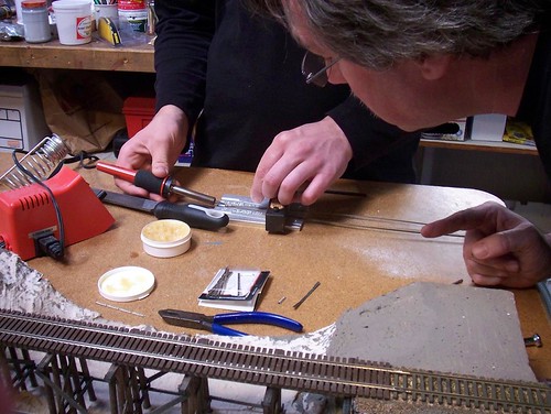 Nick soldering guard rails